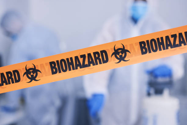 Professional Blood Cleanup technician working in Fenton, MO